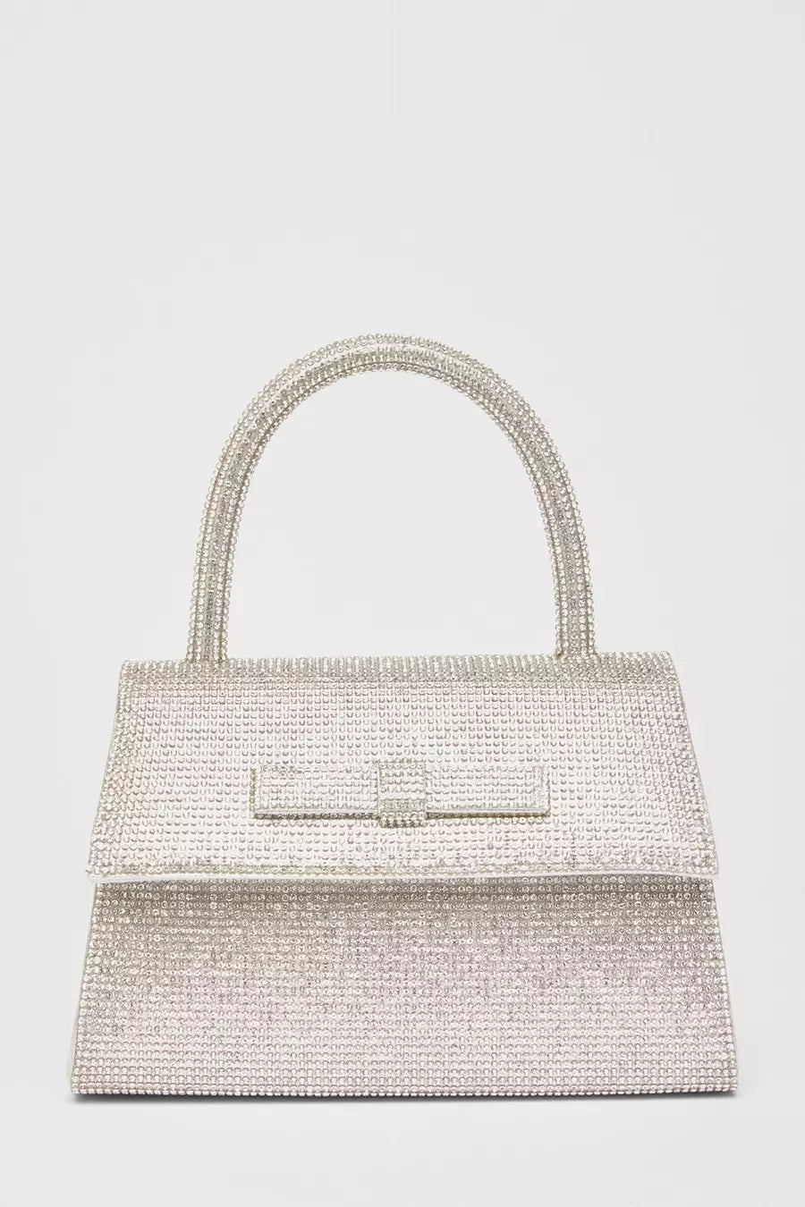 Gold Diamante Top Handle Bag