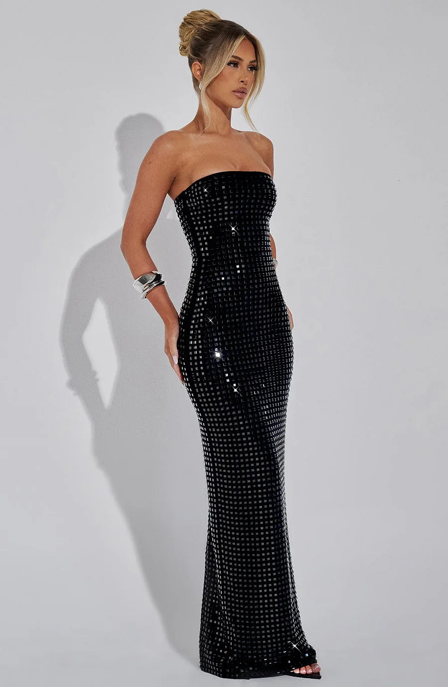 Neriah Maxi-jurk - Zwart