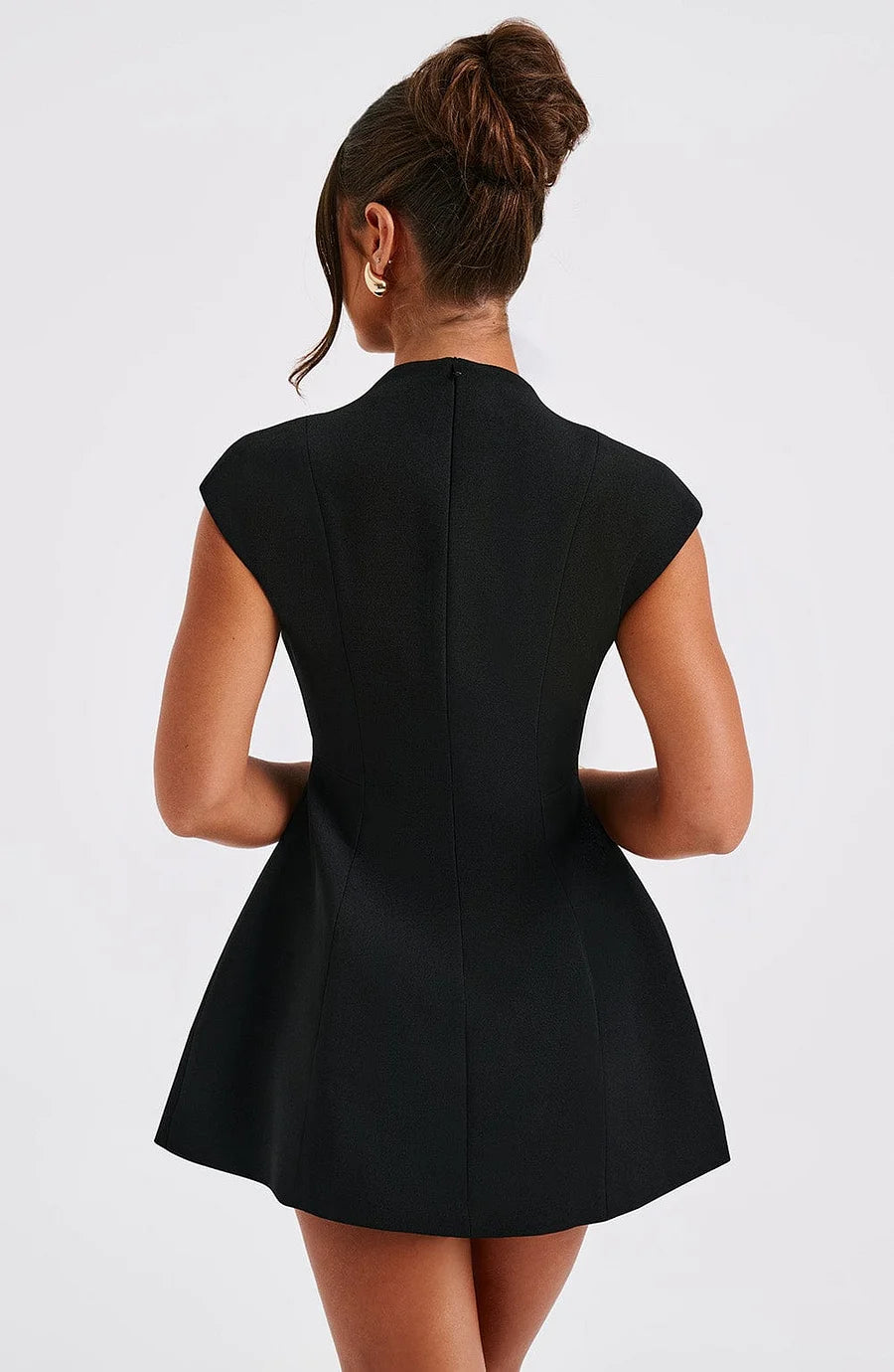 Suri Mini Jurk - Zwart