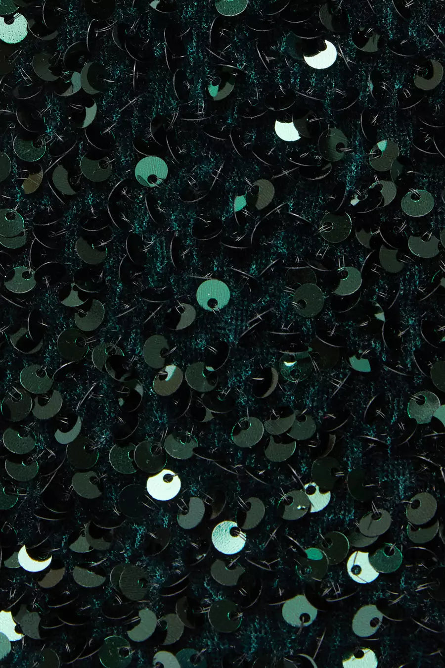 Black Sequin Top Handle Bag