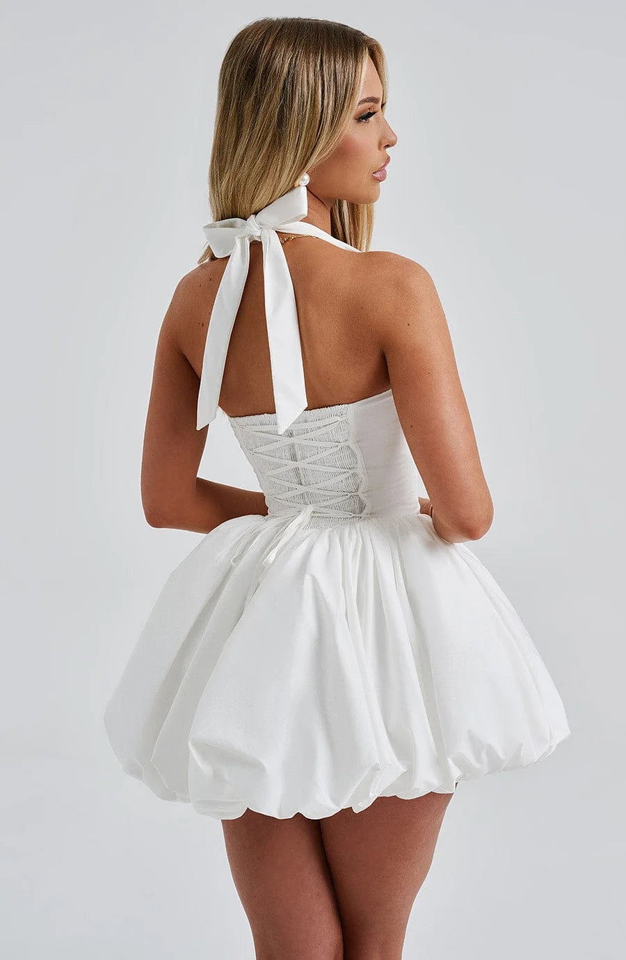 Maricia Mini-jurk - Ivoor
