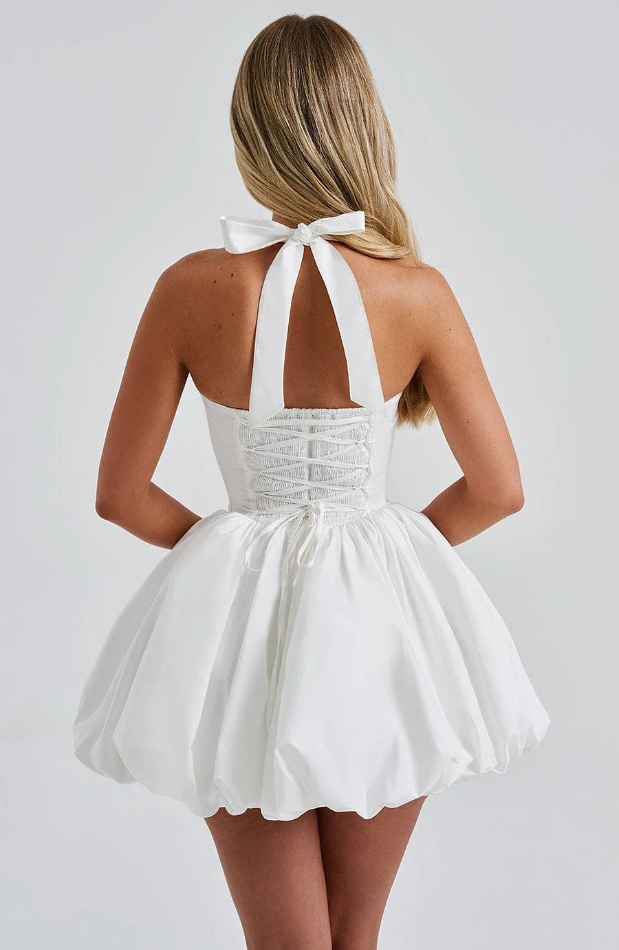 Maricia Mini-jurk - Ivoor