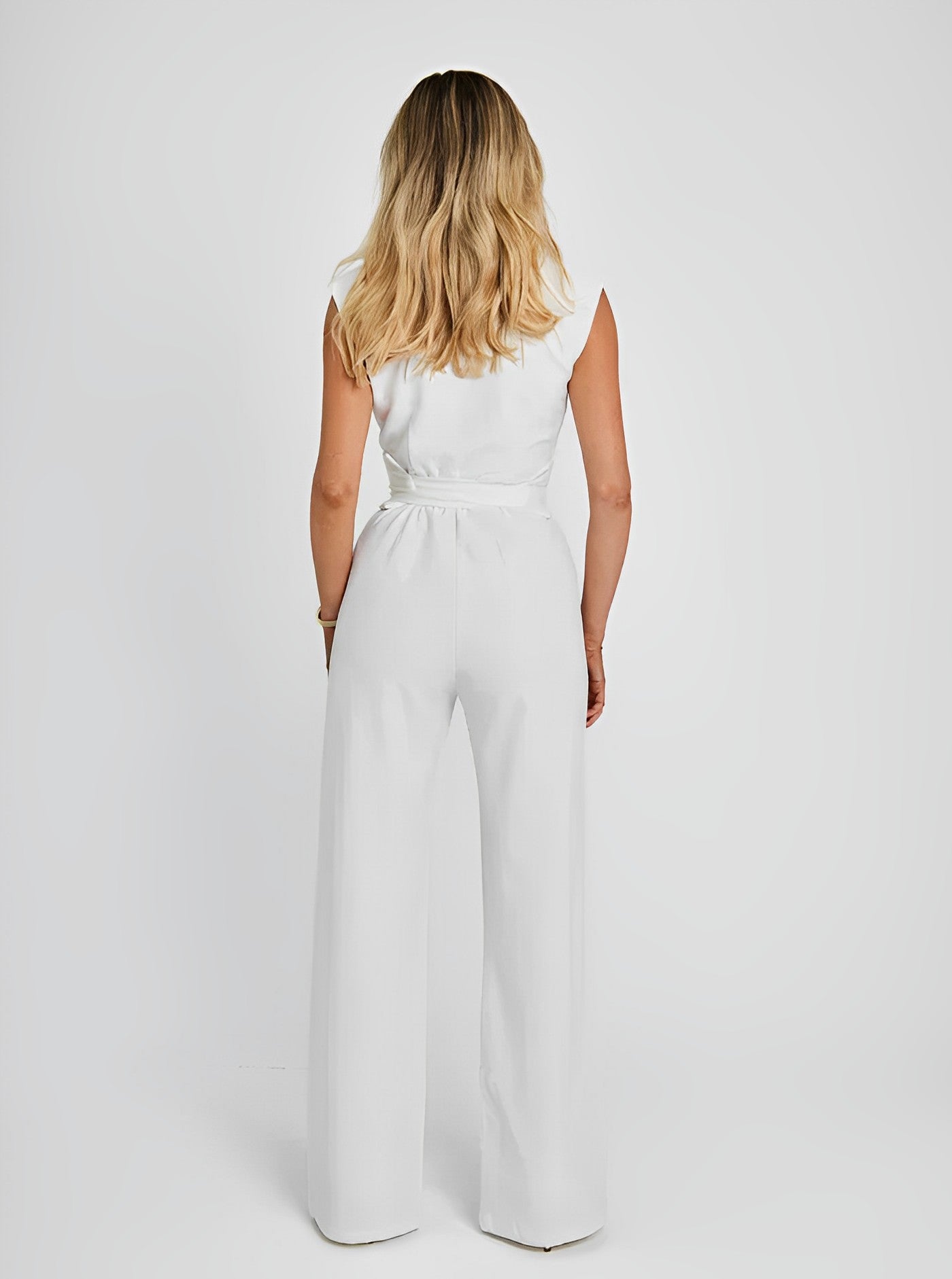 Black Sleek Sleeveless Jumpsuit